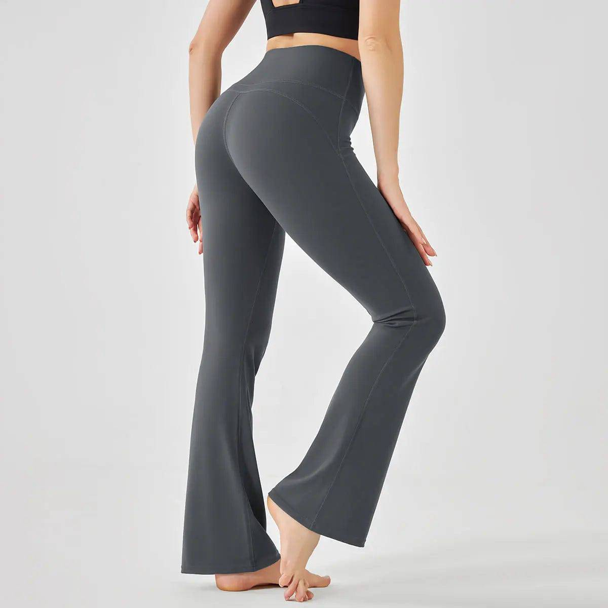 Flared Hailey Yoga Pants - Haileys Gymwear