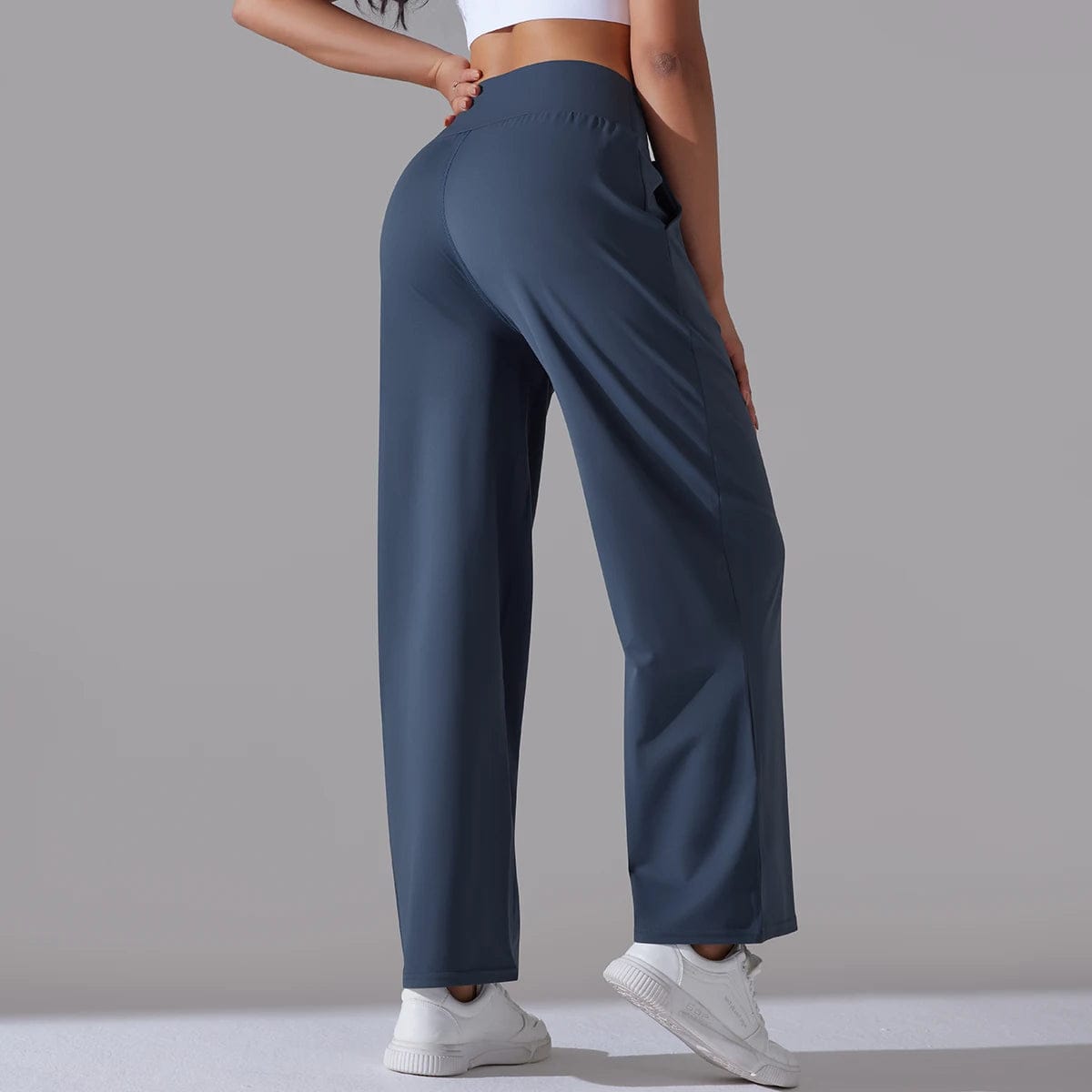High Waist Loose Yoga Pants - Haileys Gymwear