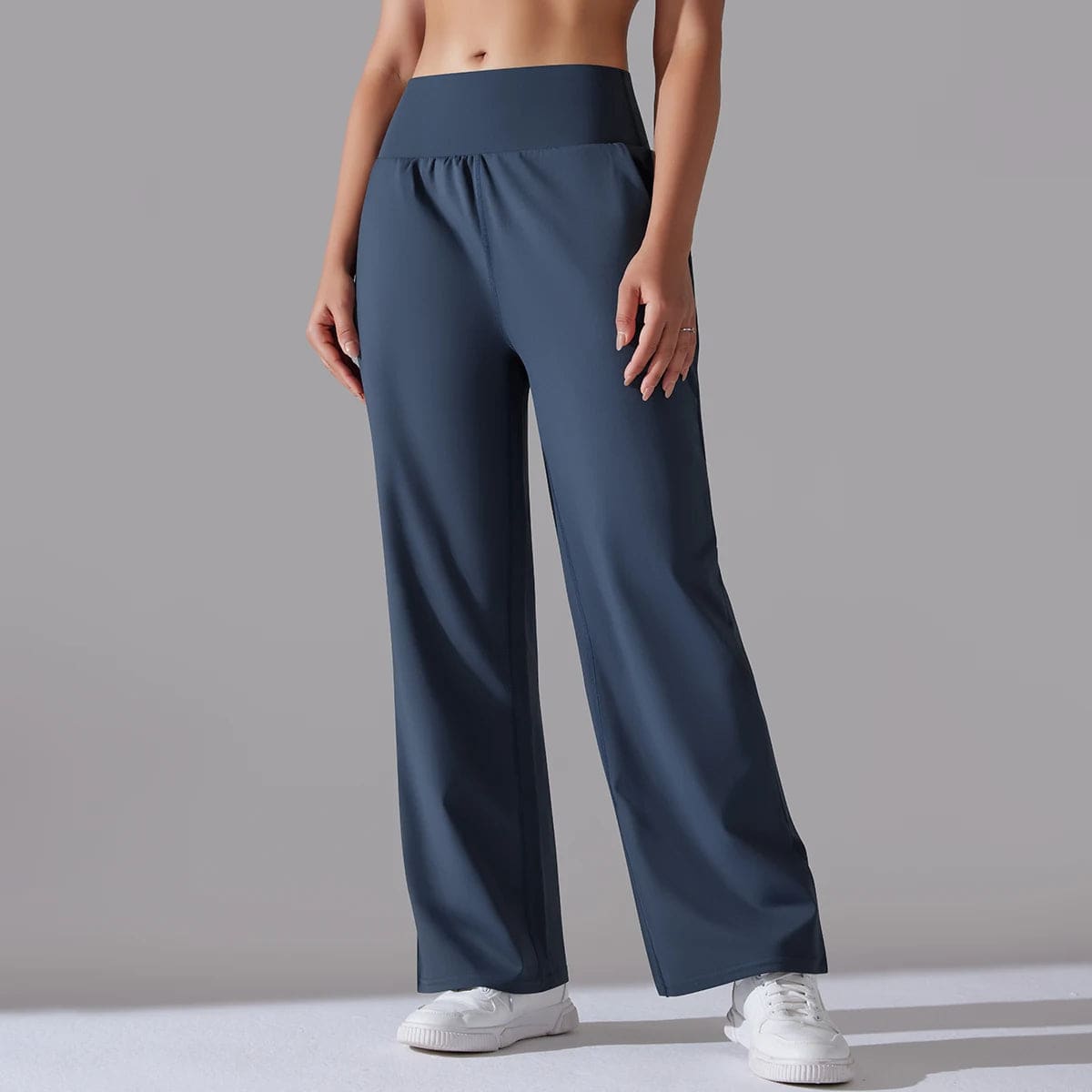High Waist Loose Yoga Pants - Haileys Gymwear