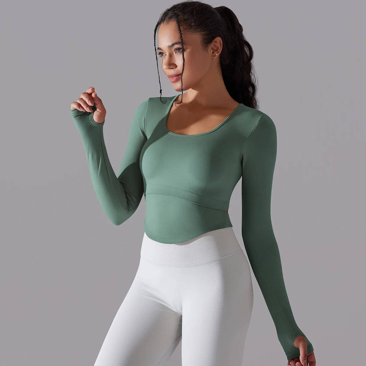 Seamless Comfortable Gymwear Top - Haileys Gymwear