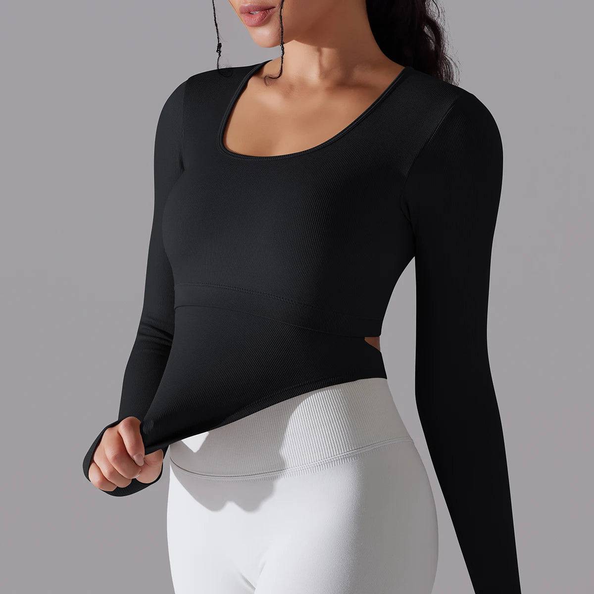 Seamless Comfortable Gymwear Top - Haileys Gymwear