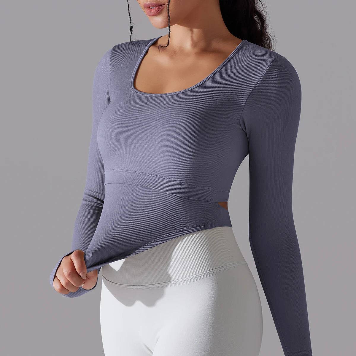 Seamless Comfortable Gymwear Top - Haileys Gymwear