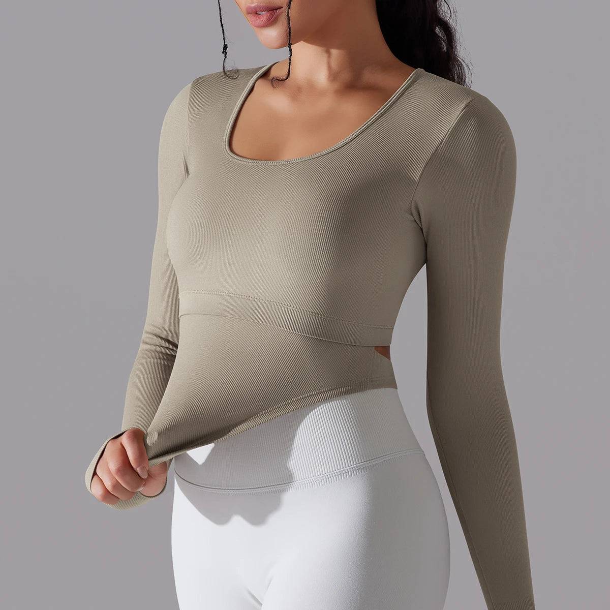 Seamless Comfortable Gymwear Top - Haileys Gymwear