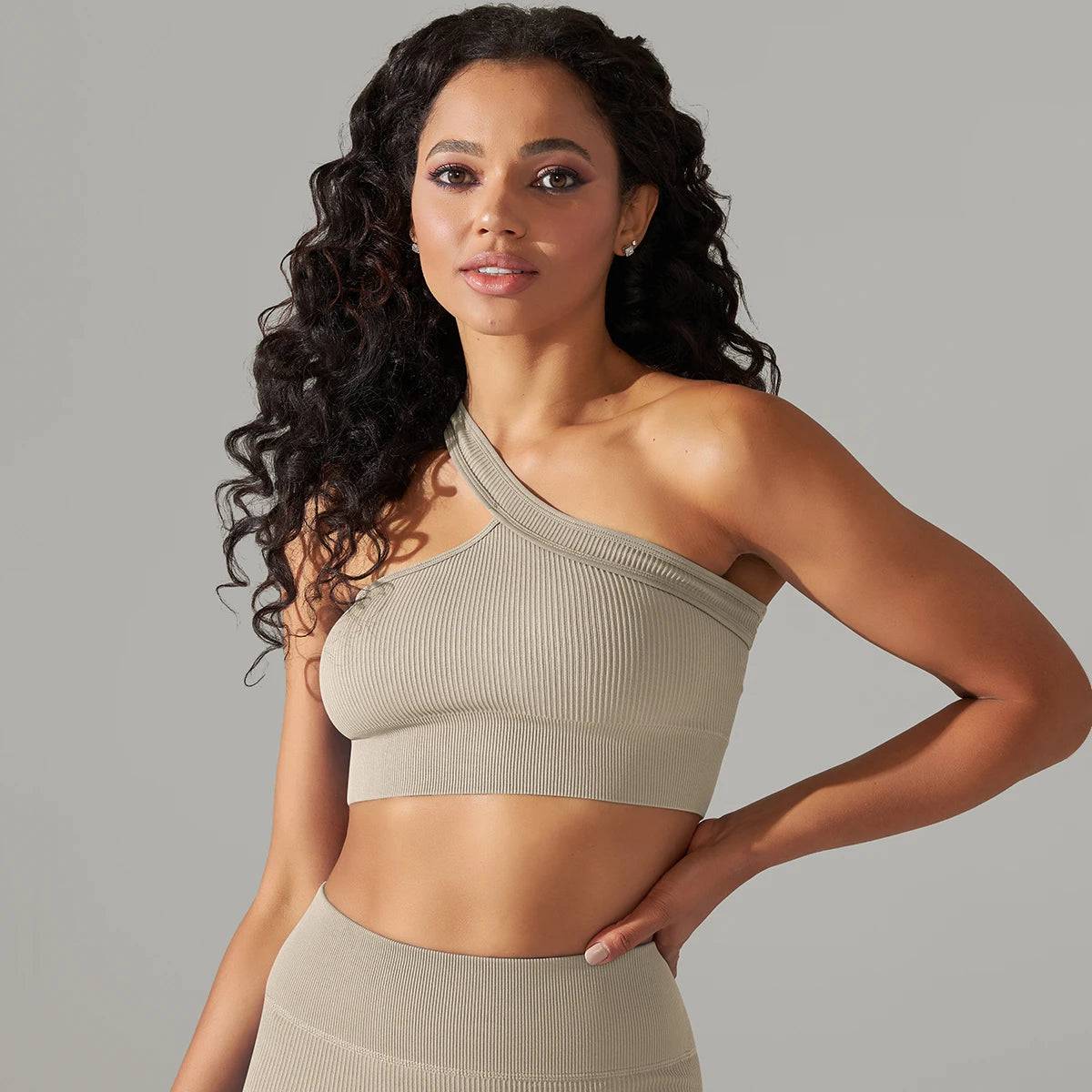 Cropped Top Yoga Bra - Haileys Gymwear