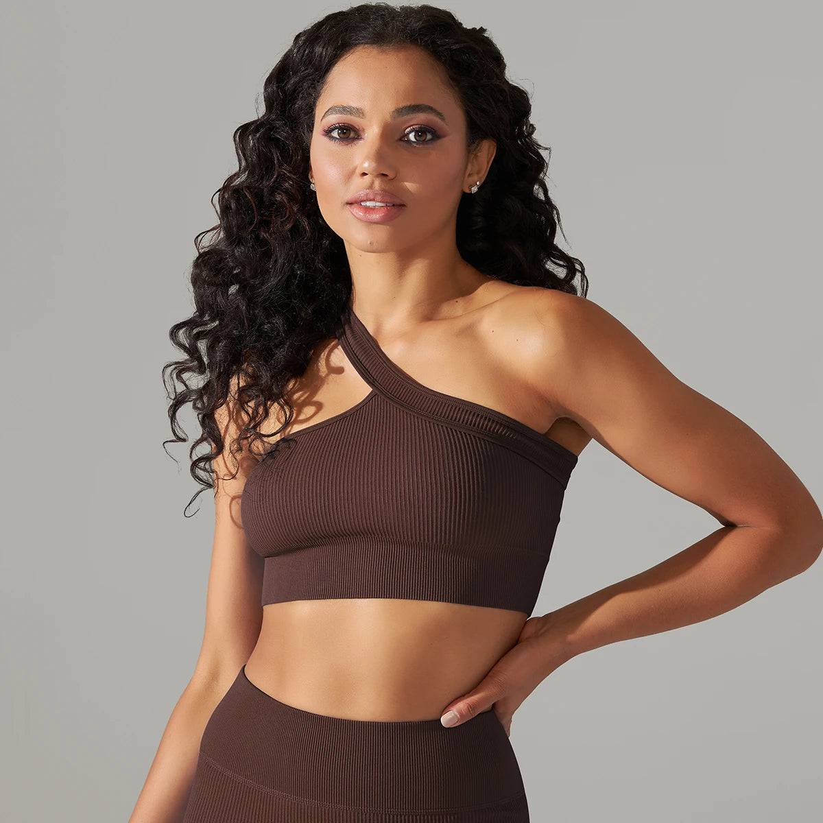 Cropped Top Yoga Bra - Haileys Gymwear