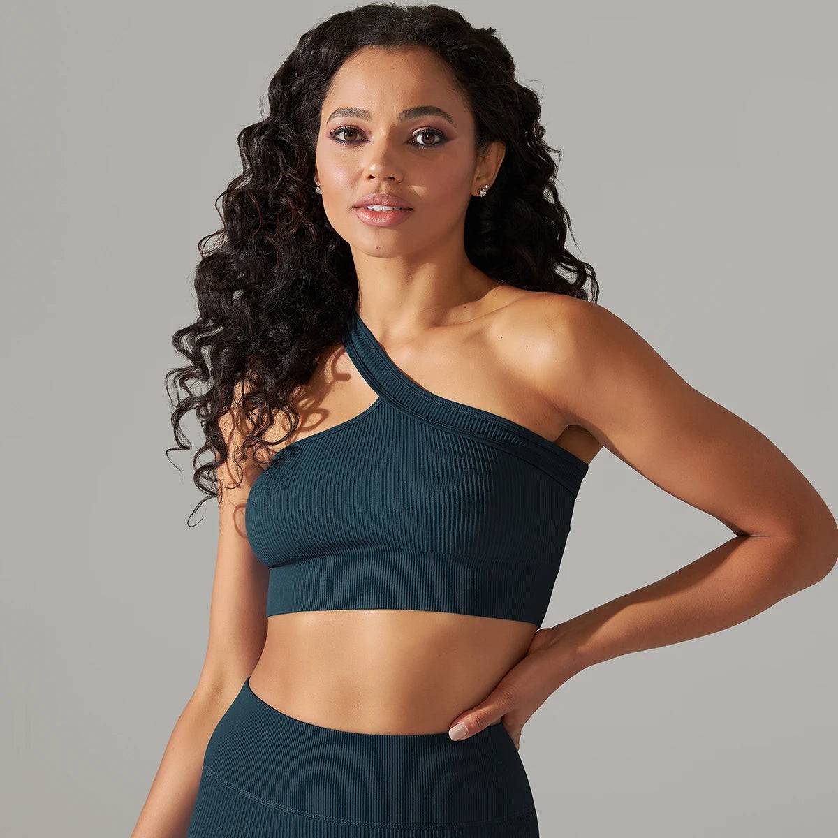 Cropped Top Yoga Bra - Haileys Gymwear