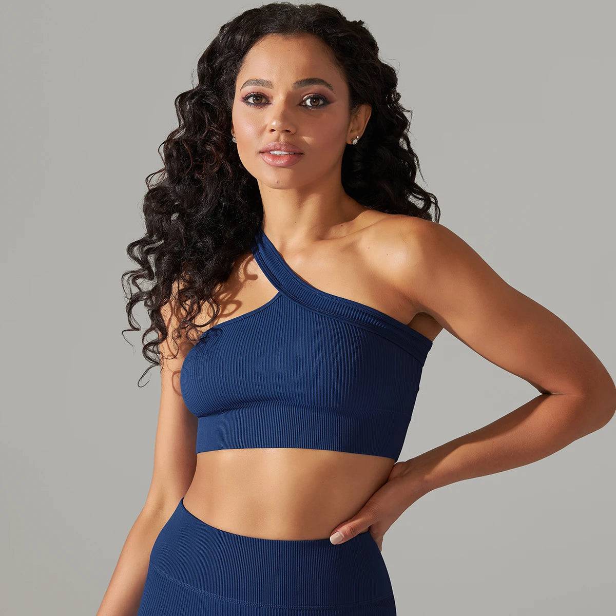 Cropped Top Yoga Bra - Haileys Gymwear